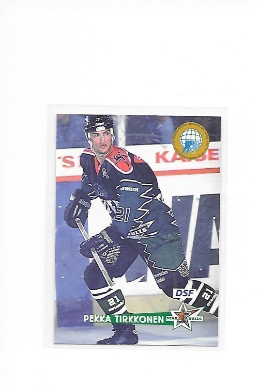 1996-97 Del Cards #197 Pekka Tirkkonen Rosenheim Saipa