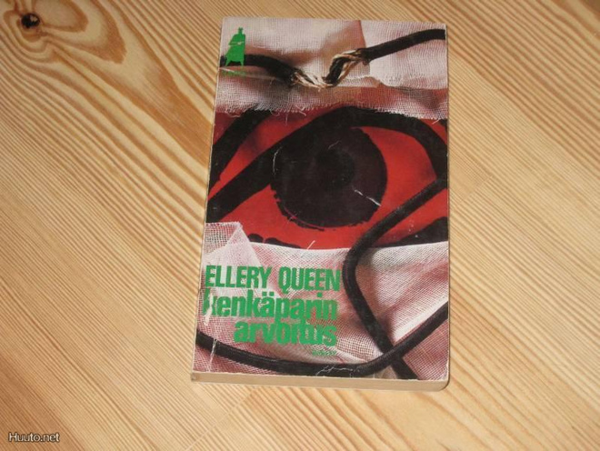 Queen, Ellery: Kenkäparin arvoitus 1.p nid. v. 1974 Sapo