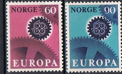 Norja 1967 - Europa CEPT ++