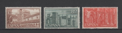 (S1904) SPAIN 1959 (Monasteries and Abbeys). Mi ## 1147-1149