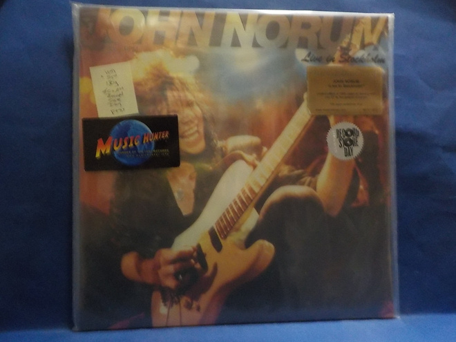 JOHN NORUM  - LIVE IN STOCKHOLM -  UUSI LP