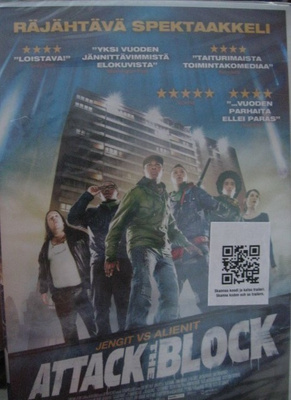 ATTACK THE BLOCK DVD UUSI