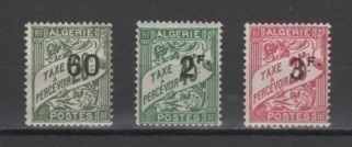 (S0254) ALGERIA, 1927 (Postage Due Stamps). MNH**