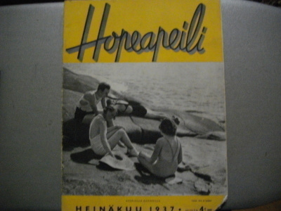Hopeapeili - heinäkuu 1937 (13.3)