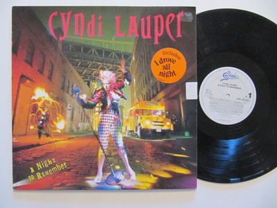 Cyndi Lauper A Night To Remember LP