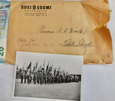 Valokuva Vapaussodan Veteraanit 16.5.1938 Stadion Helsinki