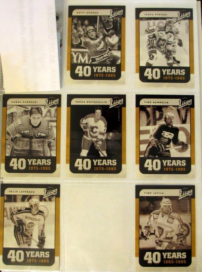 Cardset 2014-15 LIIGA 40 kortteja