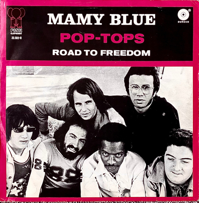 POP-TOPS: Mamy blue / Road to Freedom 7" (PS)