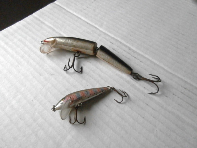 Vaaput 2 kpl, mm. Katko-Vaappu Rapala J-11 Floating