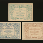Itävalta Notgeld 20, 30, 50 Heller, Tiefgraben 1920 - pikkukuva 2