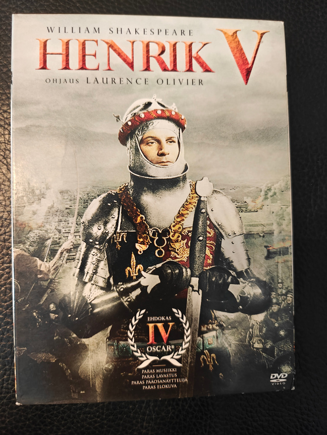 Henrik V (1944) DVD Suomijulkaisu