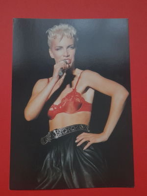 Annie Lennox, Eurythmics postikortti,12×17cm