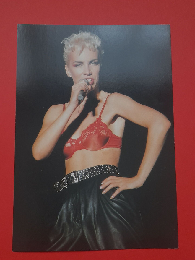 Annie Lennox, Eurythmics postikortti,12×17cm