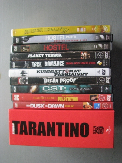 QUENTIN TARANTINO ELOKUVAT + TV-SARJA