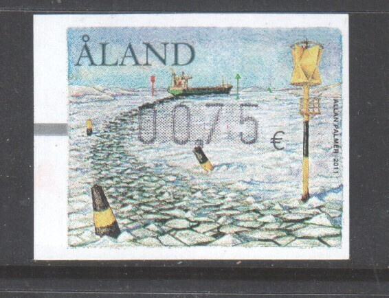 Åland 2011 0,75€ Reimari framalipuke postituoreena.
