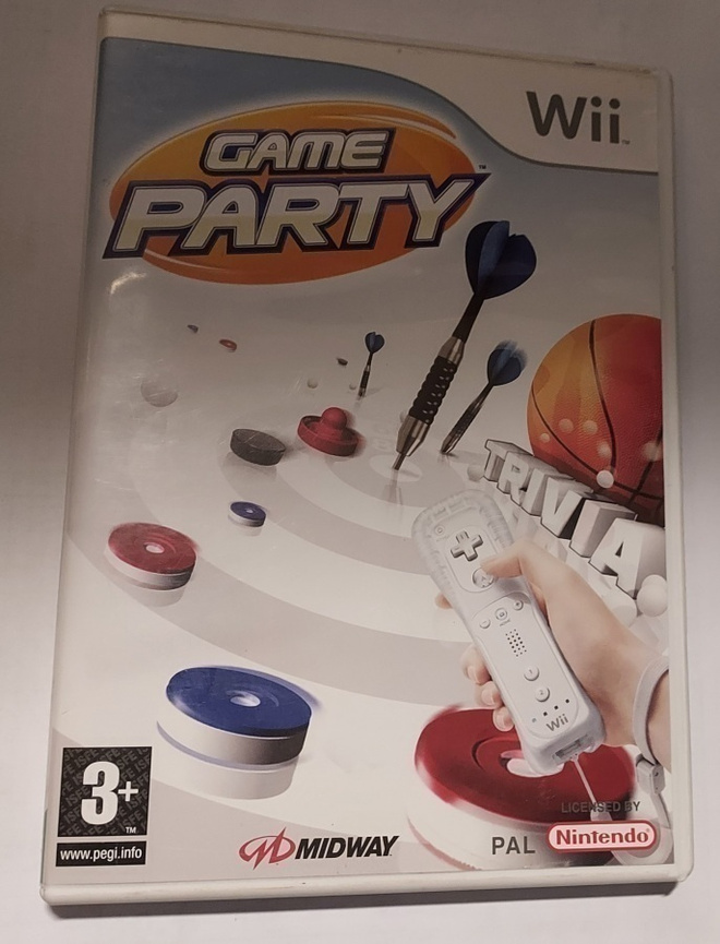 * Game Party Wii / Wii U  PAL CIB Lue Kuvaus