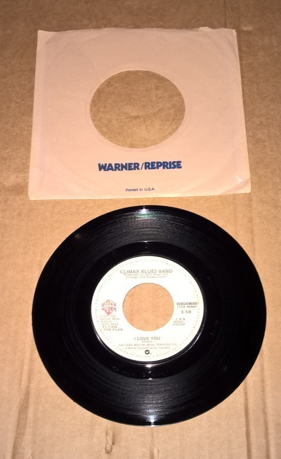 CLIMAX BLUES BAND 7" LEVY SINGLE WBS49669