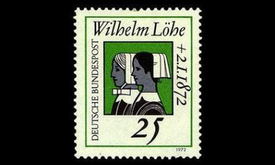 Saksa 710 ** Wilhelm Löhe (1972)