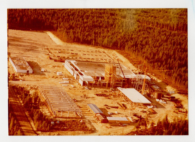 Ikaalinen Siporex-kevytbetonitehdas 1971 Teikankangas
