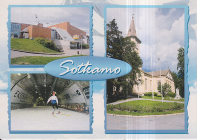 Sotkamo. sommitelmakortti , e167