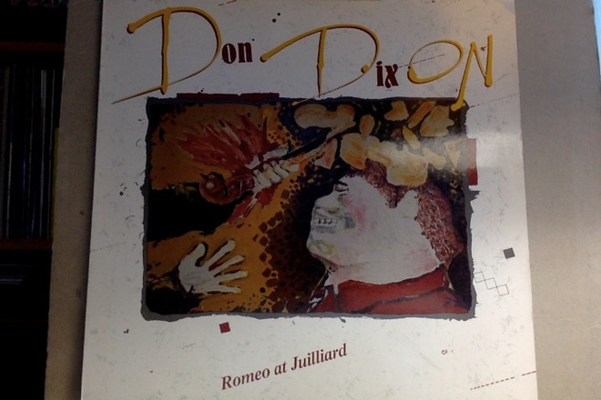 DON DIXON  ::  ROMEO AT JUILLARD  ::  VINYYLI  LP  1987 !!