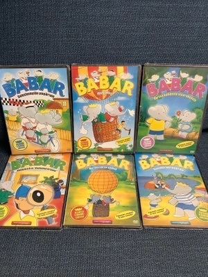 6 X BABAR DVD (UUDET MUOVEISSA)