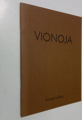 Veikko Vionoja : Grafiikkaa = Grafik : 1977-1980
