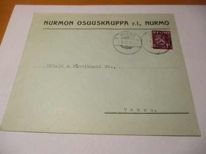 1930 Nurmo liikekuori