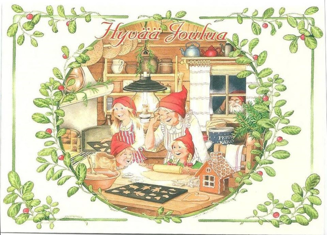kortti ** Jouluherkkuja luvassa - erilaisia