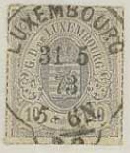 Luxemburg Mi 6 o loisto
