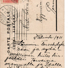 Vanha kortti, enkelit ja värssy, vuodelta 1911 - pikkukuva 2