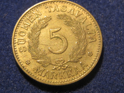 5 markkaa 1942