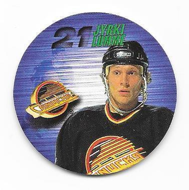 1995-96 NHL Pogs #277 Jyrki Lumme Vancouver Canucks
