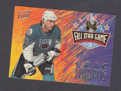 Eric Lindroos 94-95 Fleer Ultra alllstar erikoiskortti