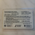 1998 Team Canada Olympic Five Dollar Phone Card Gretzky - pikkukuva 2