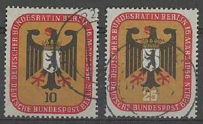 Berlin Mi 136-7 o