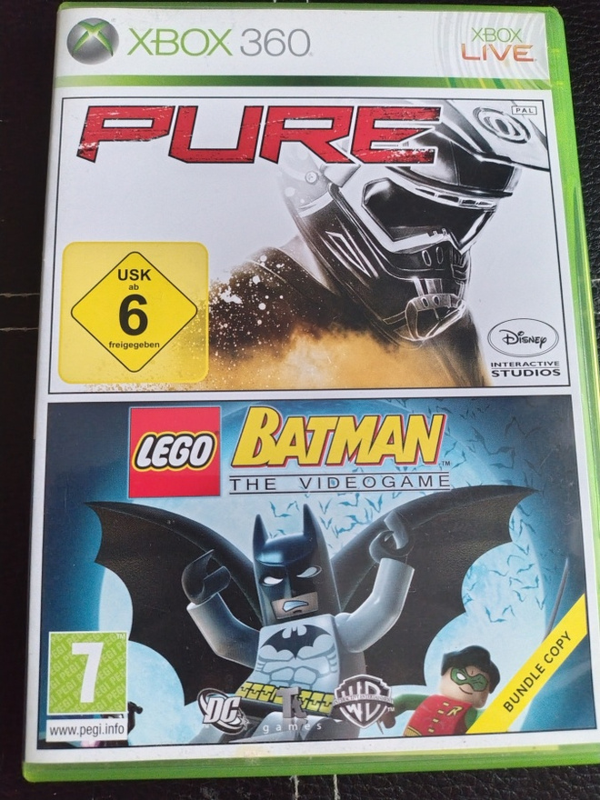 Xbox 360 Pure & Lego Batman The Videogame