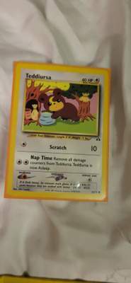 Teddiursa #65 Neo Discovery card