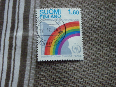 Kansainvälinen rauhanvuosi 1986 Lape 1001 Lähes loisto