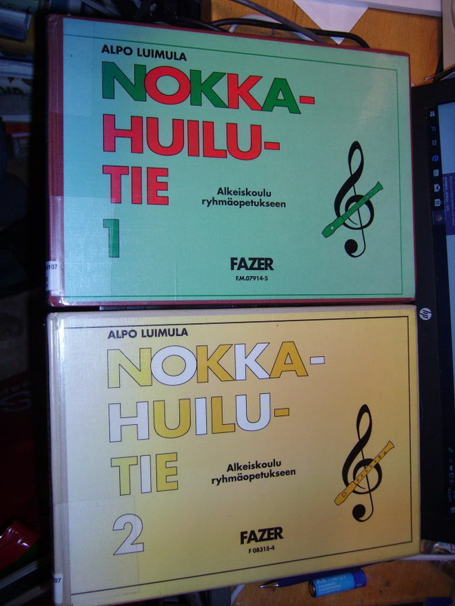 Alpo Luimula : NOKKAHUILUTIE 1-2 ( sis. postikulut )