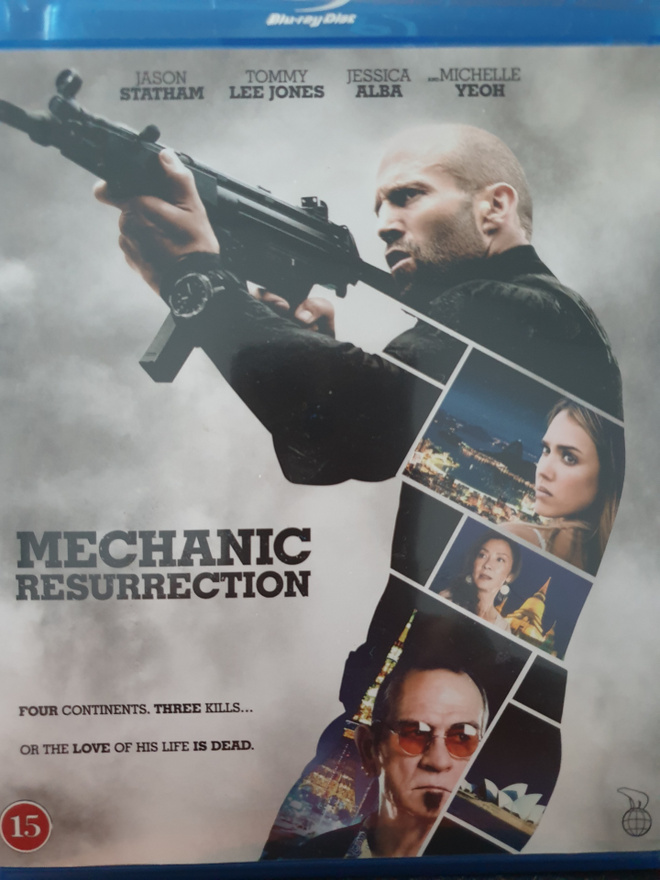 Mechanic resurrection BLU-RAY Jason Statham
