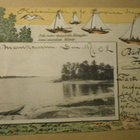 Helsinki, länsisaaristosta, ikkunakortti, p. 1902 - pikkukuva 1
