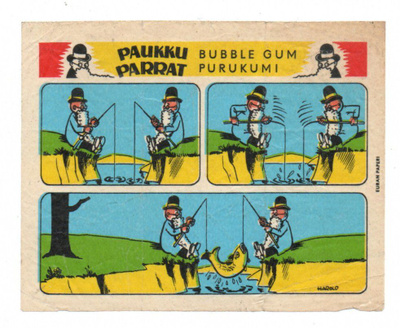 Purkkakääre Paukku Parrat " Onkiminen"