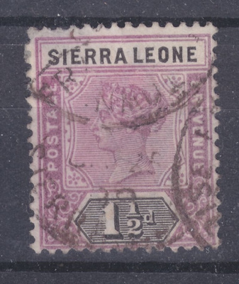 Sierra Leone 1896 Mi 26 vanhaa