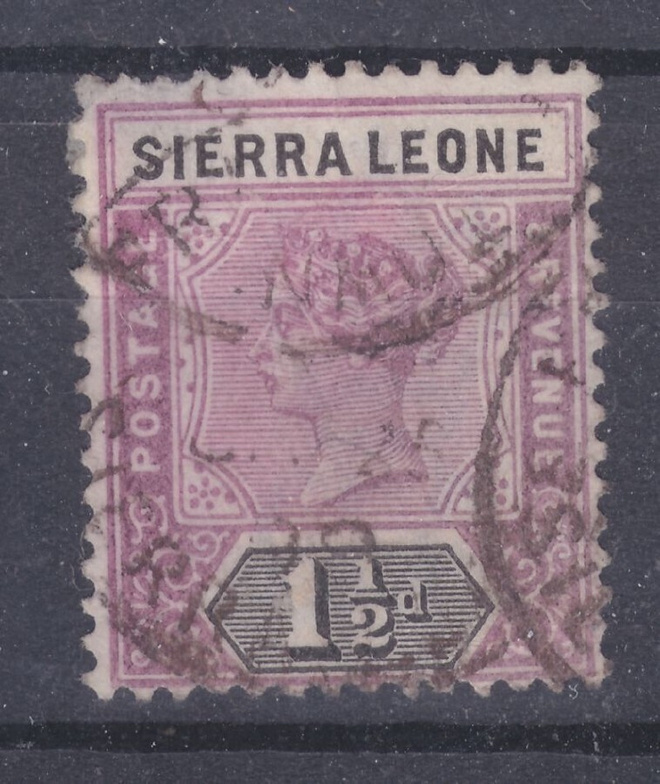 Sierra Leone 1896 Mi 26   vanhaa