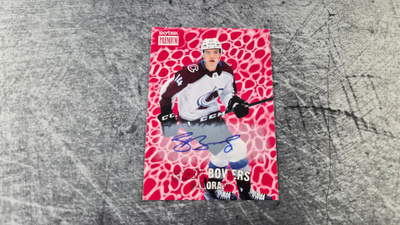 Shane Bowers 2020-21 Metal Premium Prospects Auto