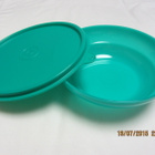 Tupperware Sateenkaarikulho, 4,5dl, turk.vihr, uusi - pikkukuva 2