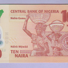 Nigeria 10 Naira v.2022 UNC P-39 (Polymer) - pikkukuva 2