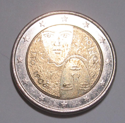 Suomi 2 € 2006 - Ääänioikeus 100 vuotta (CIRC)
