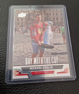 2013-14 UD Day With The Cup DC10 Michael Frolik